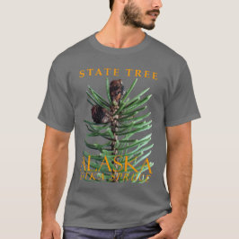 Alaska Territory Tree, de Sitka-spar T-shirt