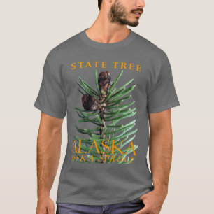 Alaska Territory Tree, de Sitka-spar T-shirt