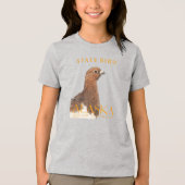 Alaska Territory Vogel De Wilgenhoen Tri-Blend Shirt (Voorkant)
