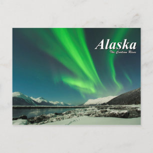Alaska The Curtain Rises Briefkaart