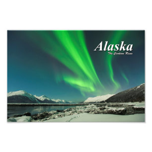Alaska The Curtain Rises Foto Afdruk