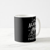 Alaska The Last Frontier Beer Home Mannen Gift Koffiemok (Voorkant rechts)