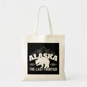 Alaska The Last Frontier IJsbeer Boodschappentas Tote Bag