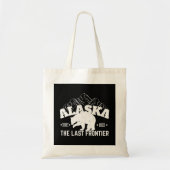 Alaska The Last Frontier Polar Bear Tote Bag (Voorkant)