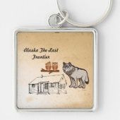 Alaska The Last Frontier Sleutelhanger (Voorkant)
