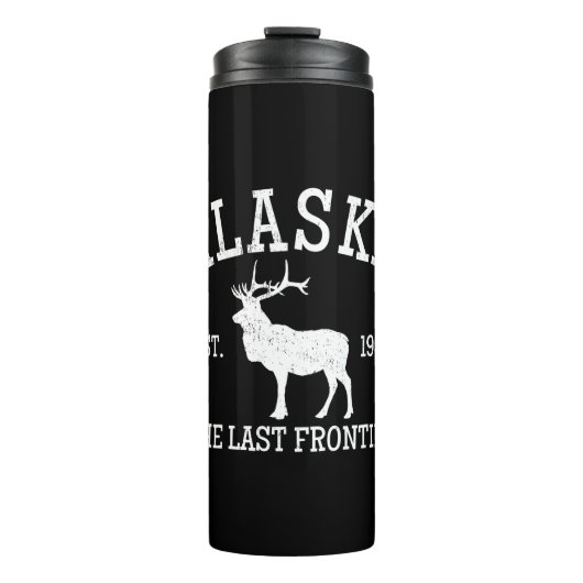 Alaska The Last Frontier Thermosbeker (Voorkant)