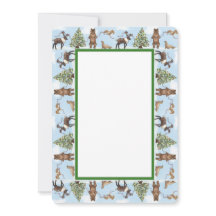 Alaska-thema vakantie Kaart