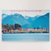 Alaska Thompson Harbor Sitka Jigzaag Puzzle Legpuzzel (Horizontaal)