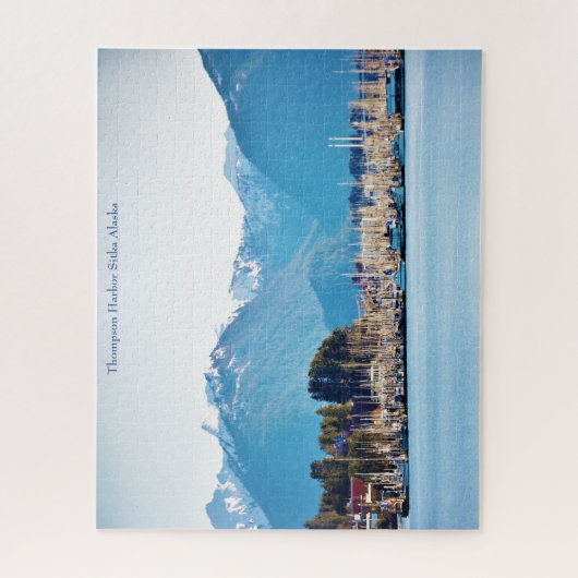 Alaska Thompson Harbor Sitka Legpuzzel (Verticaal)