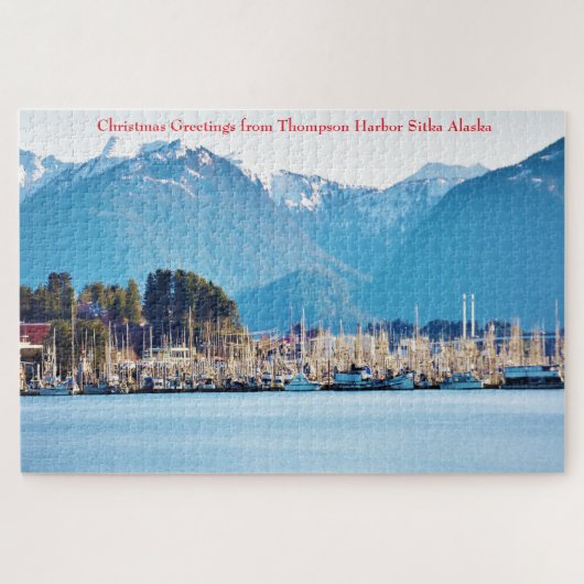 Alaska Thompson Harbour Sitka Legpuzzel (Horizontaal)