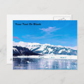 Alaska Tidewater Glacier Briefkaart (Voorkant / Achterkant)