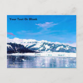 Alaska Tidewater Glacier Briefkaart (Voorkant)