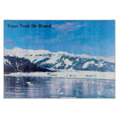 Alaska Tidewater Glacier Snijplank (Voorkant)