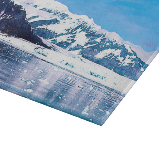 Alaska Tidewater Glacier Snijplank (Hoek)