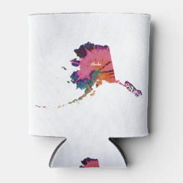 Alaska Tie Dye Print Blikjeskoeler