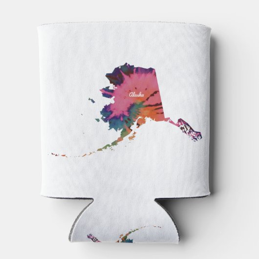 Alaska Tie Dye Print Blikjeskoeler (Achterkant)