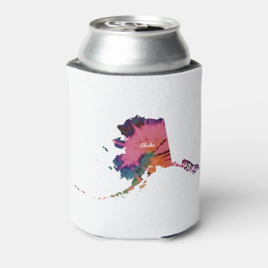 Alaska Tie Dye Print Blikjeskoeler (Blikje Achterkant)
