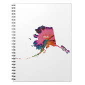 Alaska Tie Dye Print Notitieboek (Voorkant)