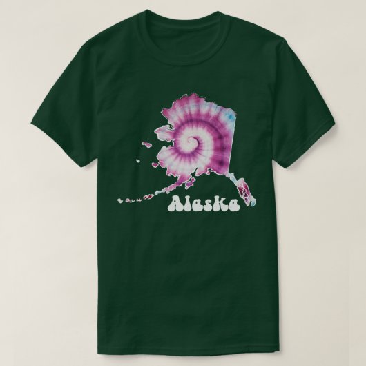 Alaska Tie Dye T-shirt (Design voorkant)