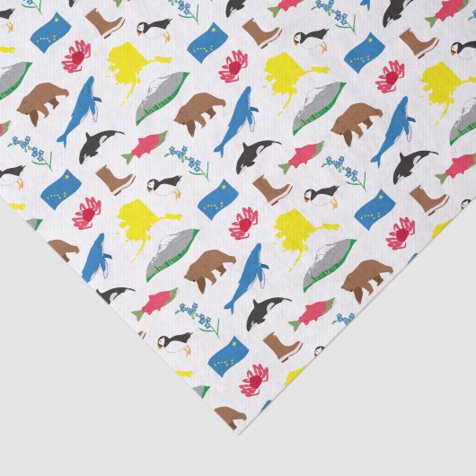 Alaska tissuepapier (Detail)