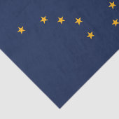 Alaska tissuepapier, Alaskavlag tissuepapier (Detail)