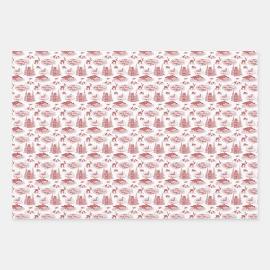 Alaska Toile Wrapping Paper (Voorkant)