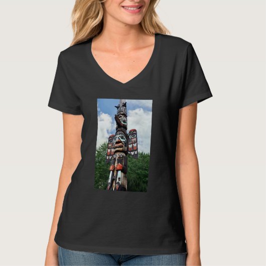 Alaska Totem Pole T-shirt (Voorkant)