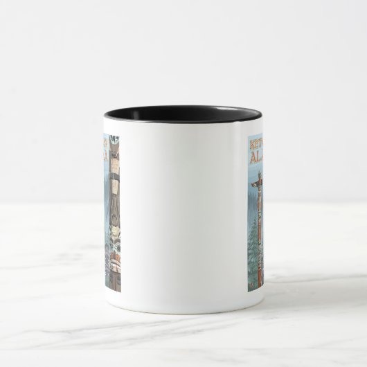 Alaska Totem Poles - Ketchikan, Alaska Mok (Midden)