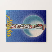 Alaska Totempaal Reisprint Legpuzzel (Horizontaal)