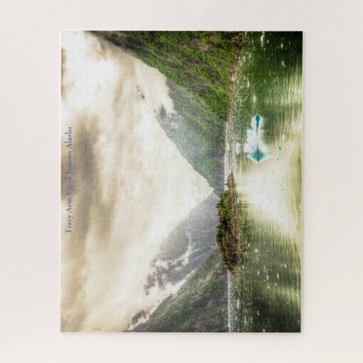 Alaska Tracy Arm Fjord Juneau Legpuzzel (Verticaal)