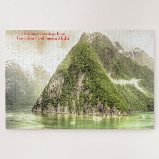 Alaska Tracy Arm Fjord Juneau legpuzzel (Horizontaal)