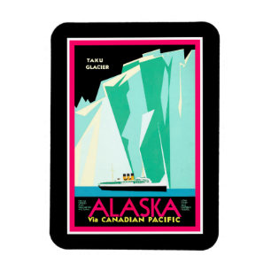 Alaska Travel Magnet Magneet
