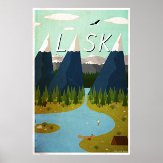 Alaska Travel Poster