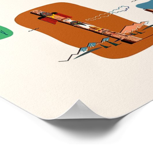 Alaska Travel Poster (Hoek)