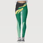  Alaska Travel Poster Art, Taku Glacier Leggings (Voorkant)