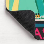  Alaska Travel Poster Art, Taku Glacier Muismat (Hoek)