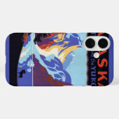  Alaska Travel Poster, Atlin en de Yukon Case-Mate iPhone Case (Achterkant (horizontaal))