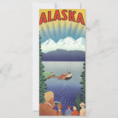  Alaska Travel Poster Kunst, Schilderachtig landsc (Voorkant)