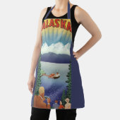  Alaska Travel Poster Kunst, Schilderachtig landsc Schort (Insitu)