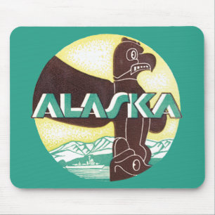  Alaska Travel Totem Pole Eagle Bird Muismat