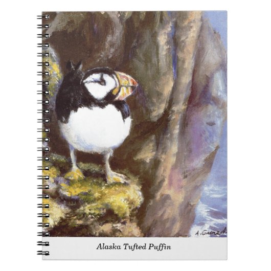 Alaska Tufted Puffin Notitieboek (Voorkant)