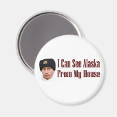 Alaska uit mijn huis magneet (Voorkant / Achterkant)