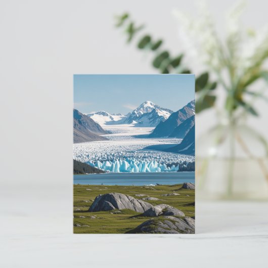 alaska-uitzicht briefkaart (Staand voorkant)