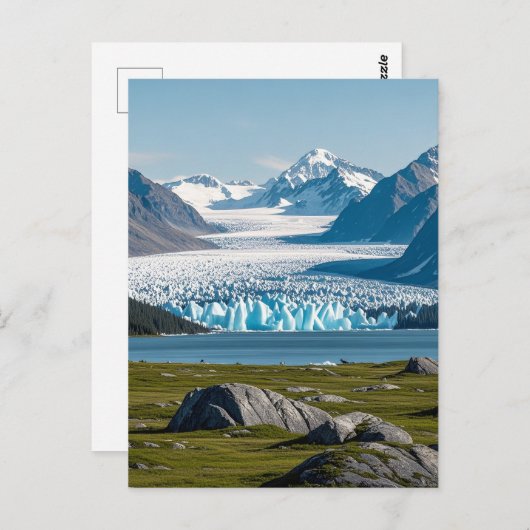 alaska-uitzicht briefkaart (Voorkant / Achterkant)