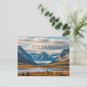 alaska-uitzicht briefkaart (Staand voorkant)