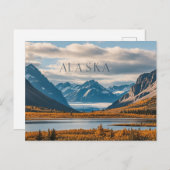 alaska-uitzicht briefkaart (Voorkant / Achterkant)
