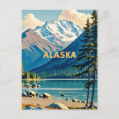 alaska-uitzicht briefkaart (Voorkant)