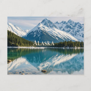 alaska-uitzicht briefkaart
