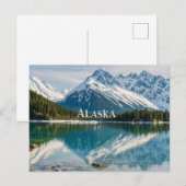 alaska-uitzicht briefkaart (Voorkant / Achterkant)