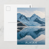alaska-uitzicht briefkaart (Voorkant / Achterkant)